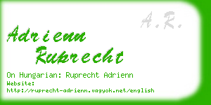 adrienn ruprecht business card